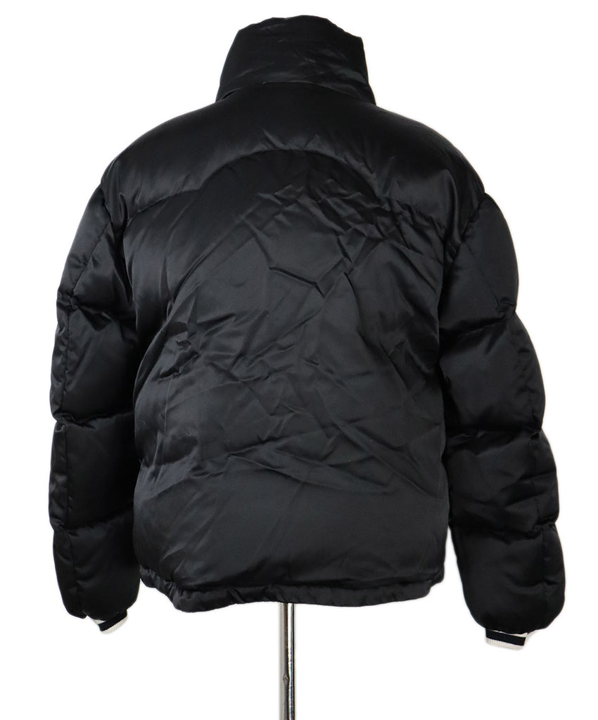 Moncler Black Nylon & Down Puffer Coat 2