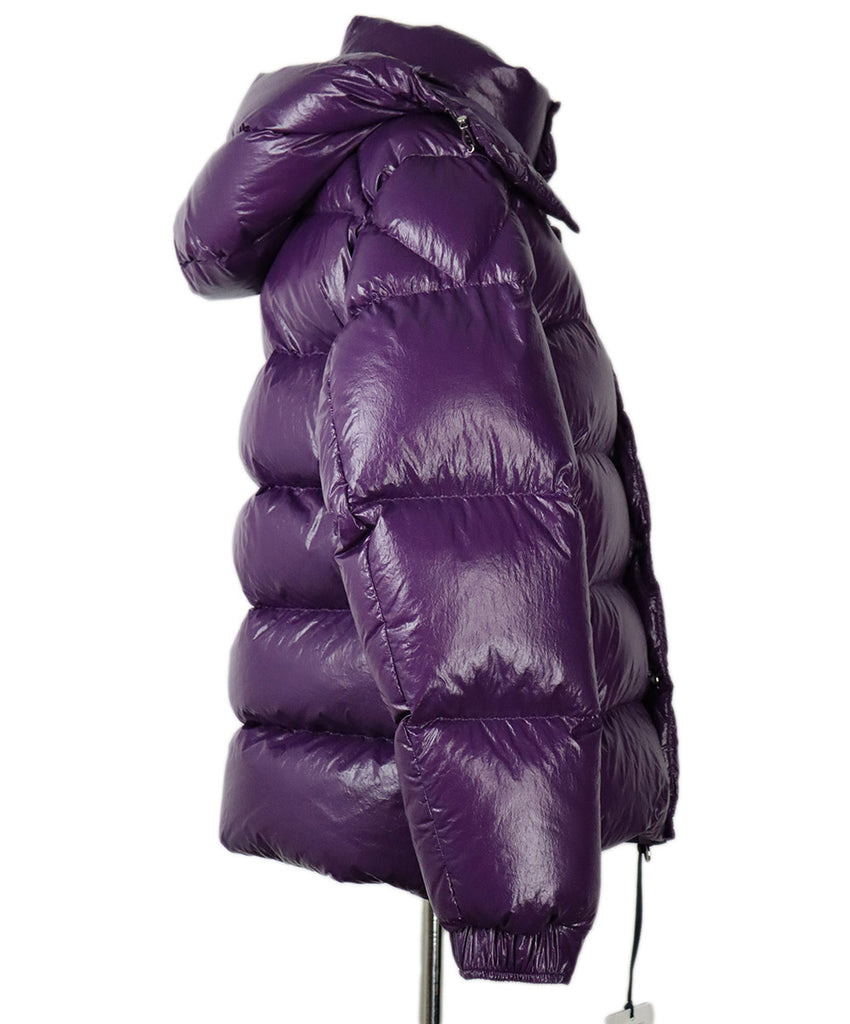 Moncler Purple Down Coat 1