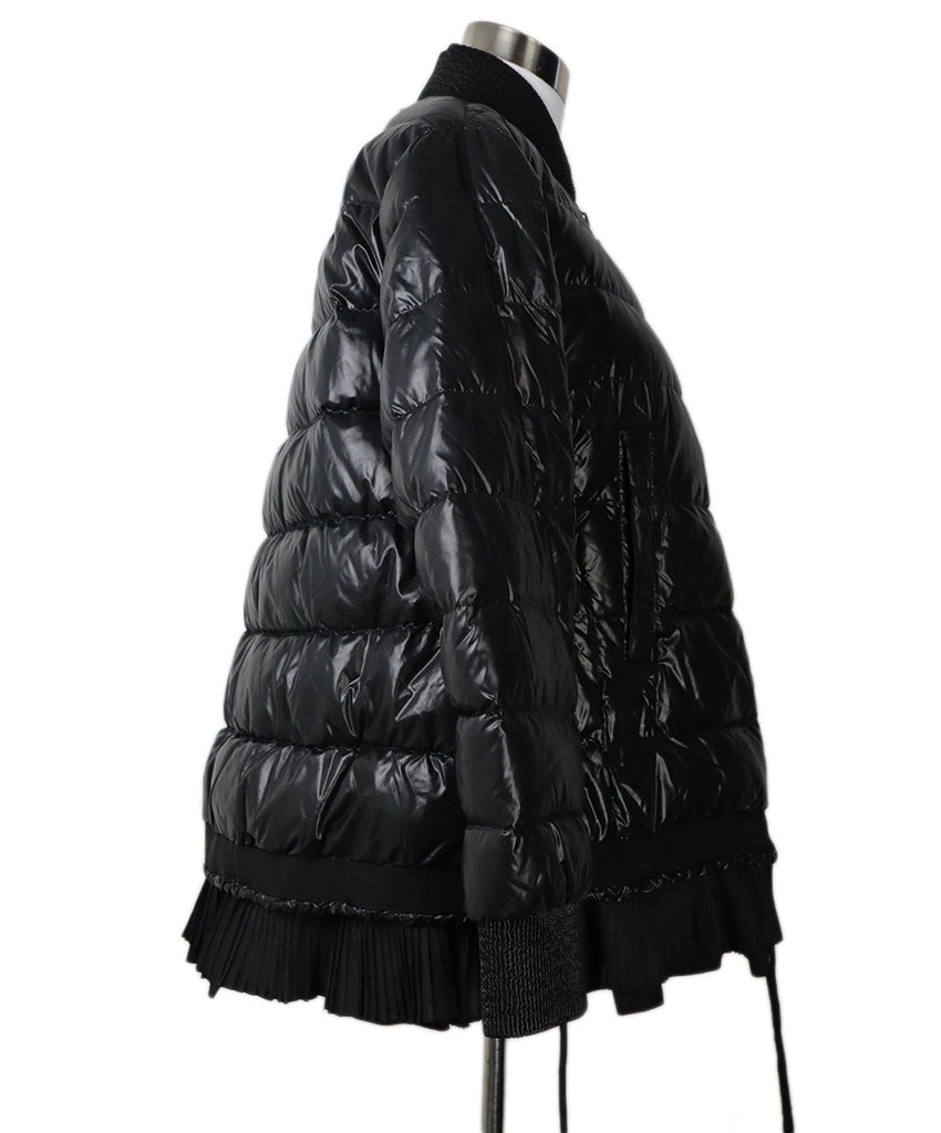 Moncler Black Quilted Down Jacket 1