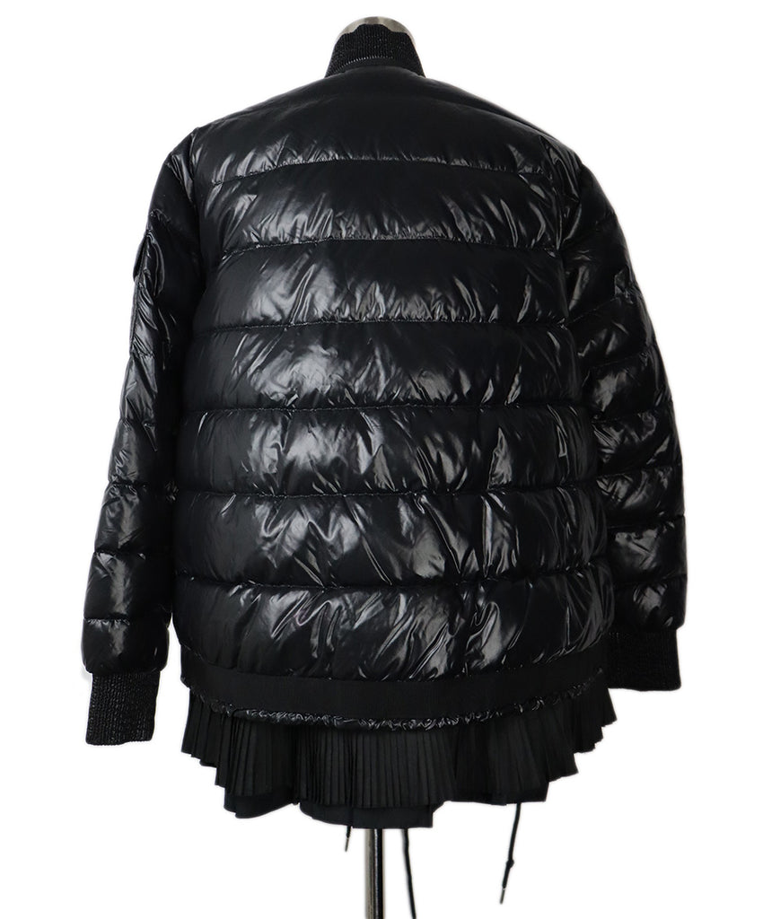 Moncler Black Quilted Down Jacket 2