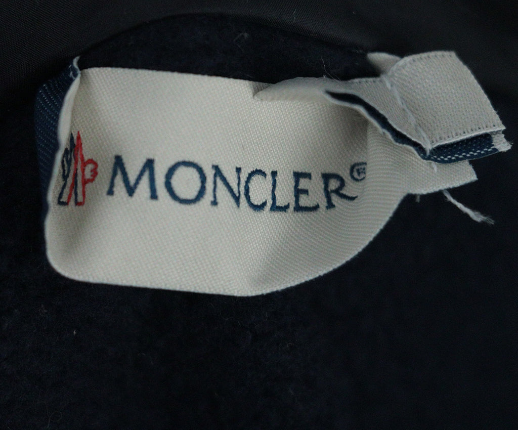 Moncler Navy Cotton Puffer Hoodie 3