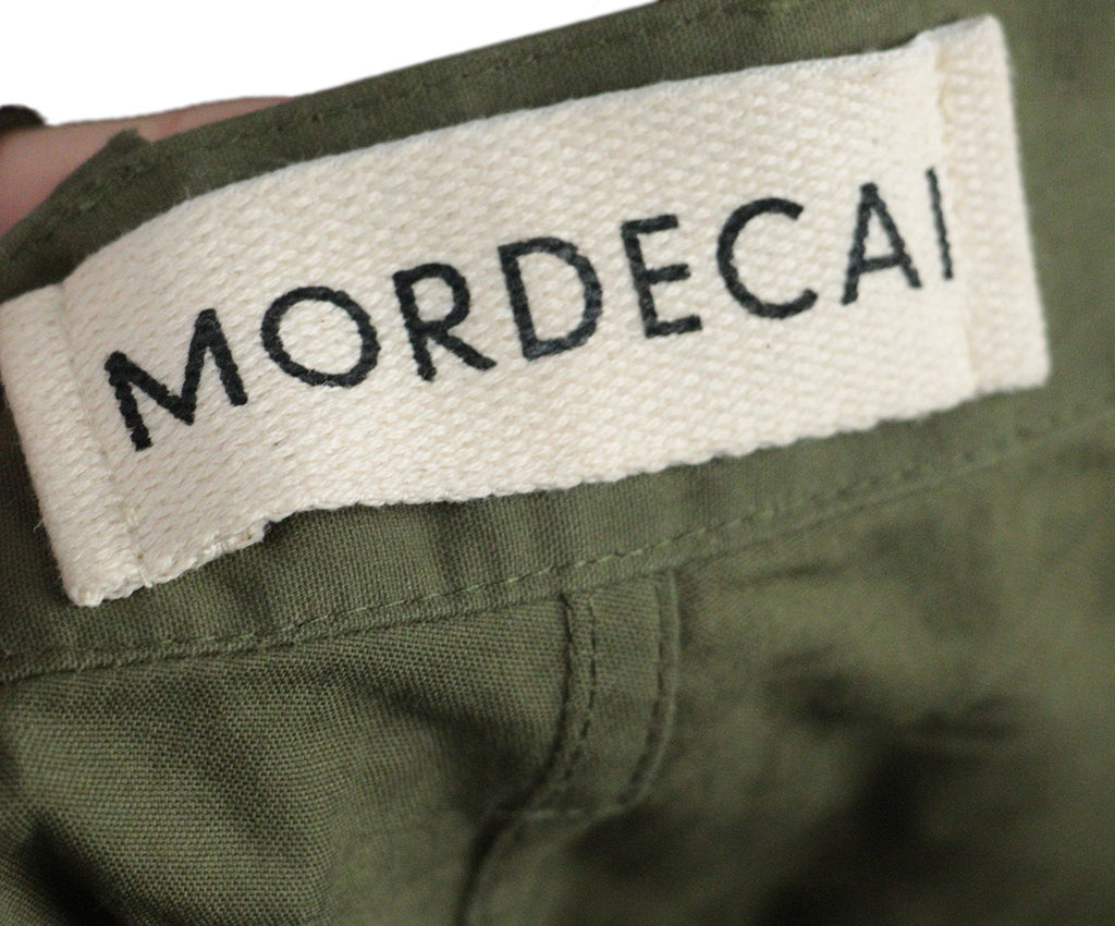 Mordecai Olive Green Cotton Pants 2