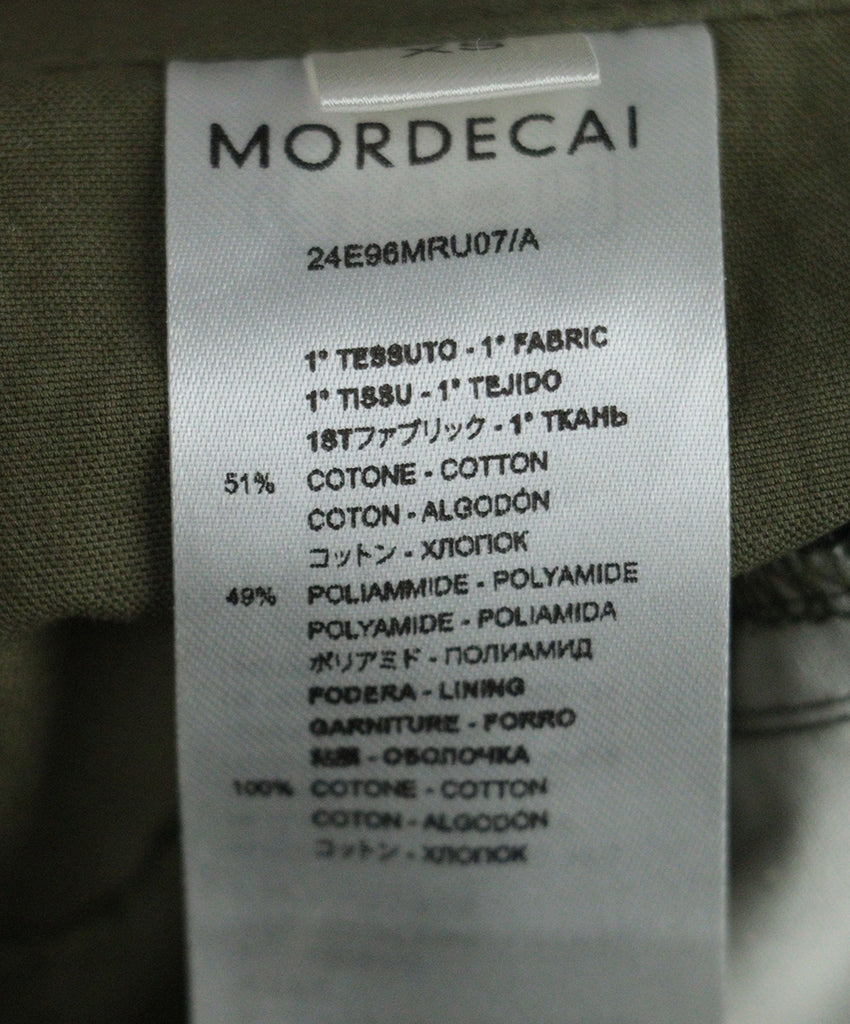 Mordecai Olive Green Cotton Pants 3