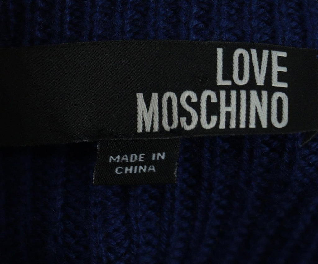 Moschino Love Blue & Black Lace Cardigan 3