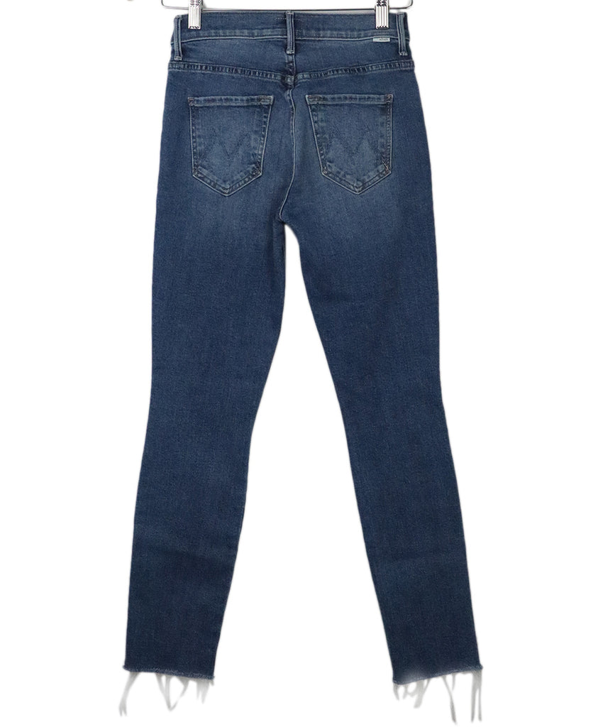 Mother Blue Denim Pants 1