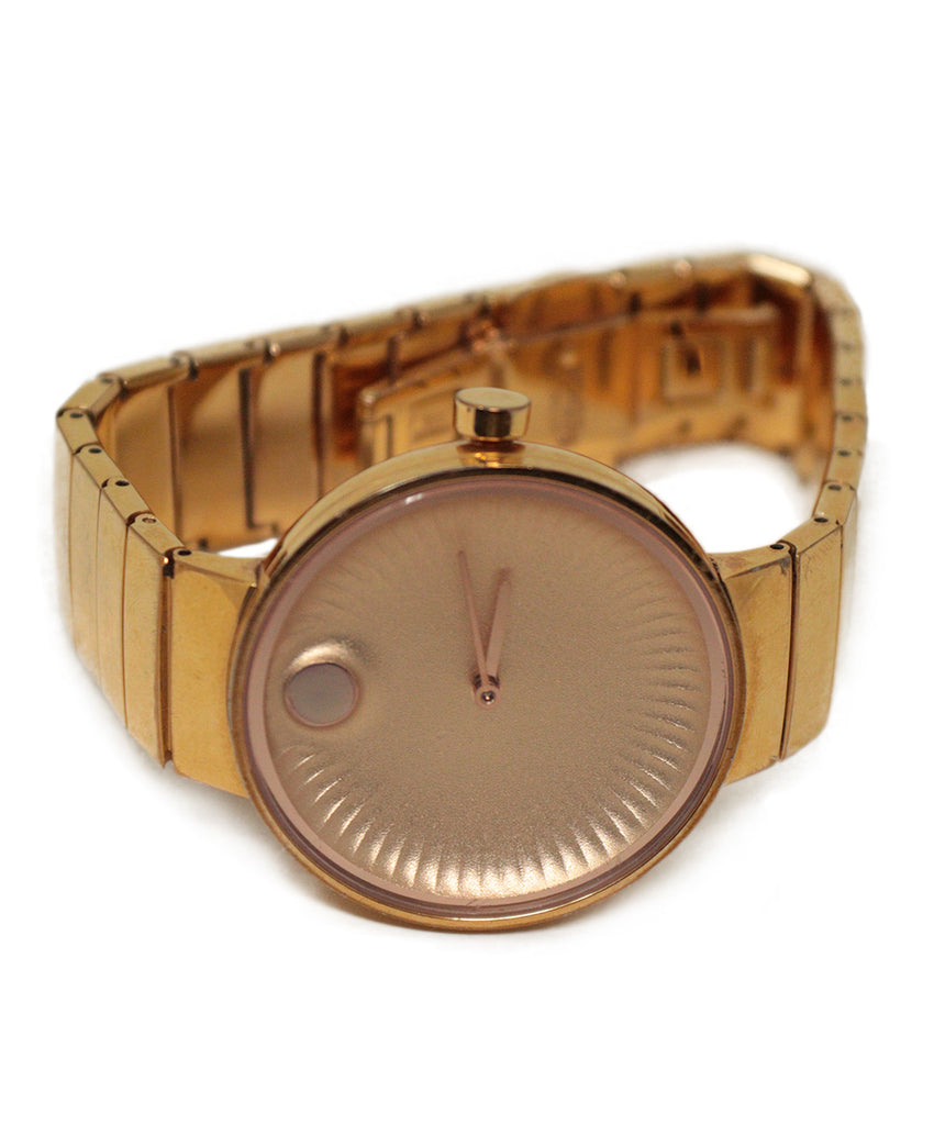 Movado Edge Gold Watch 