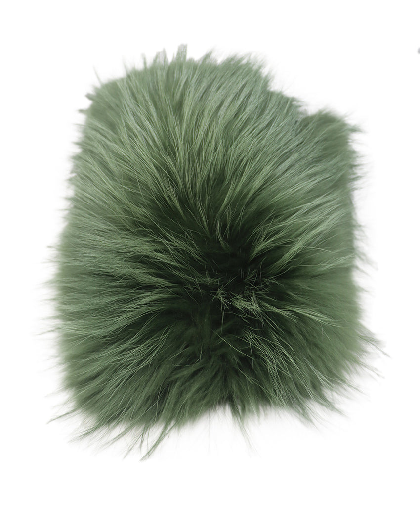 Mr.& Mrs. Italy Green Fox Fur Collar 1