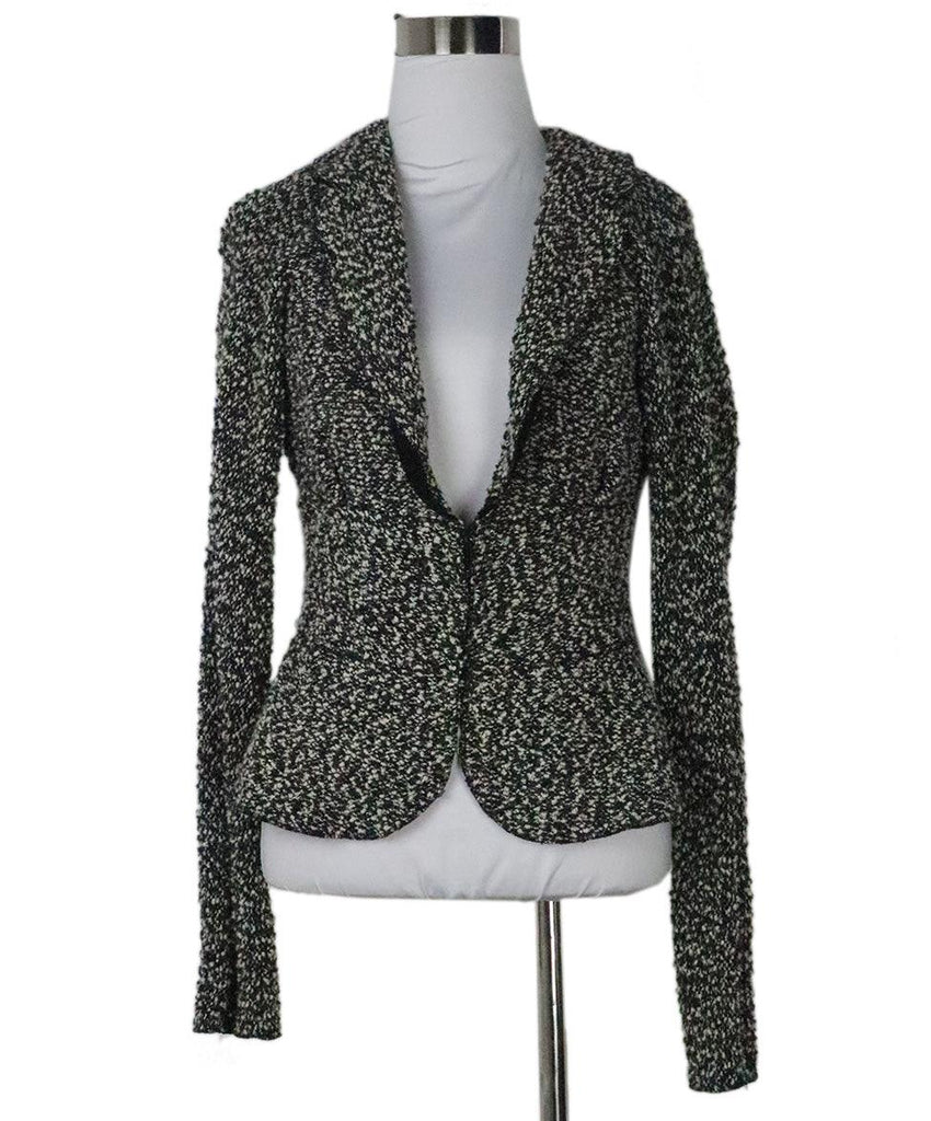 Nina Ricci B&W Wool Jacket 