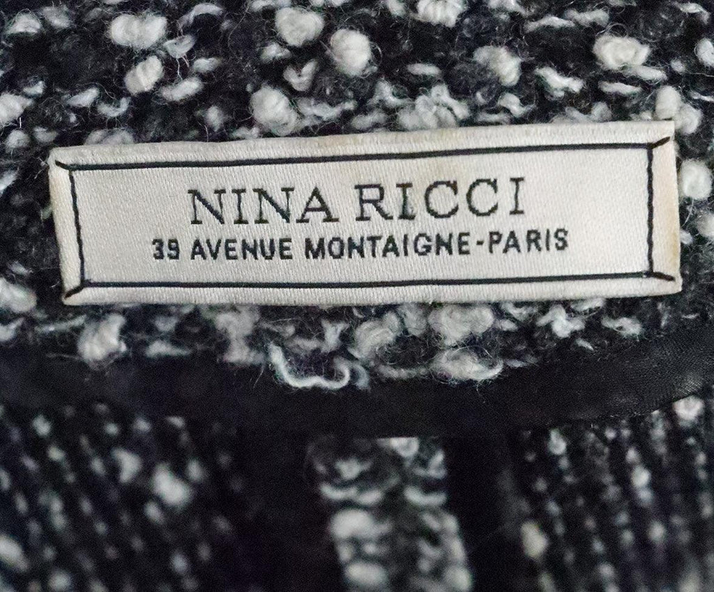 Nina Ricci B&W Wool Jacket 3