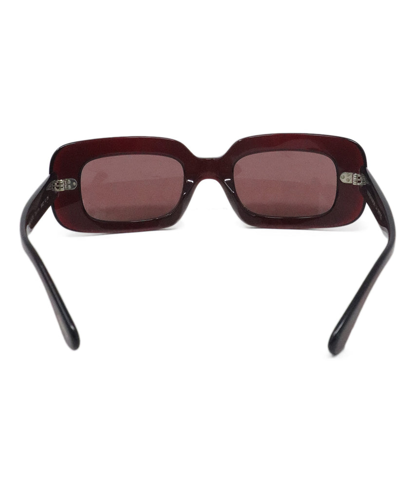 Oliver People Burgundy Plastic Sunglasses 3