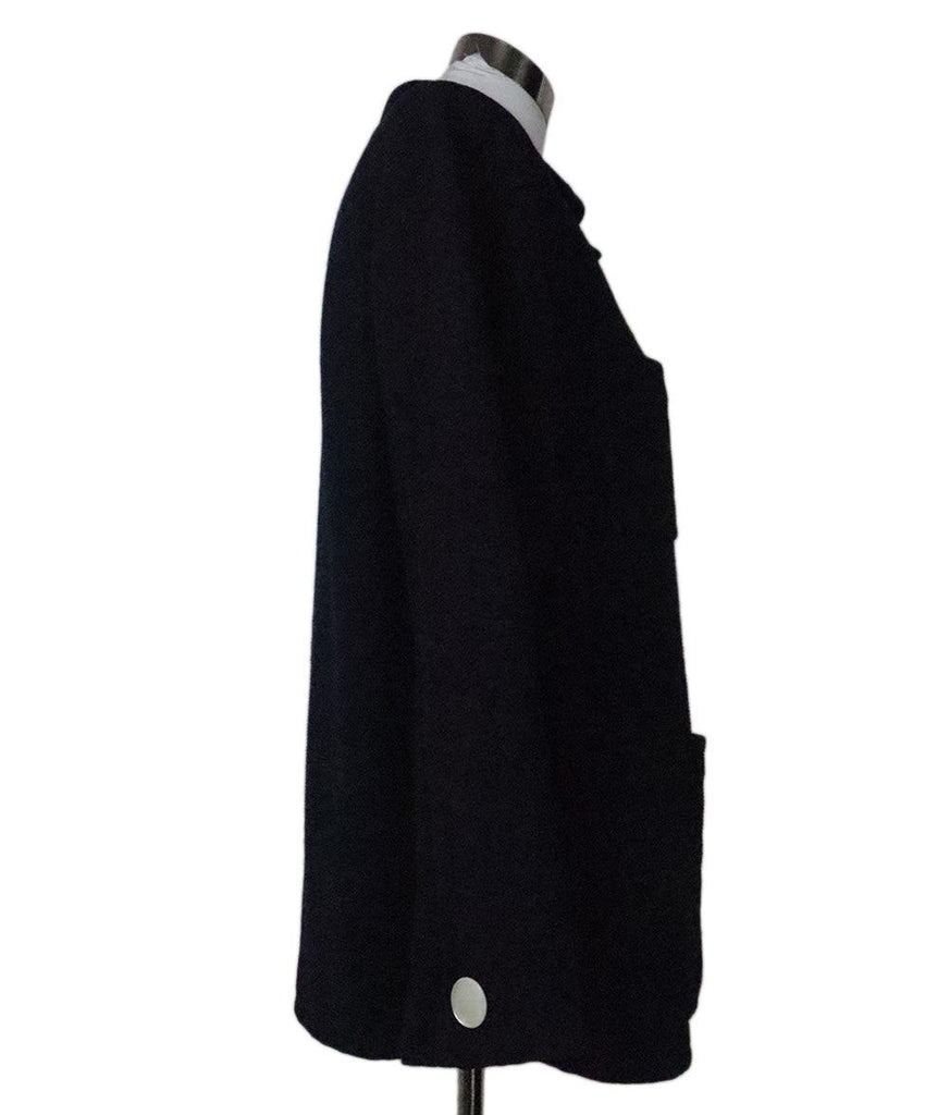 Oscar De La Renta Navy Wool Jacket 1