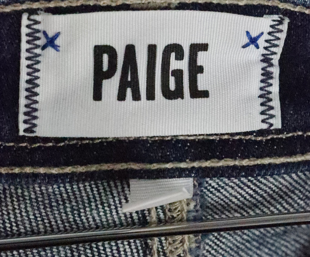 Paige Blue Denim Pants 2