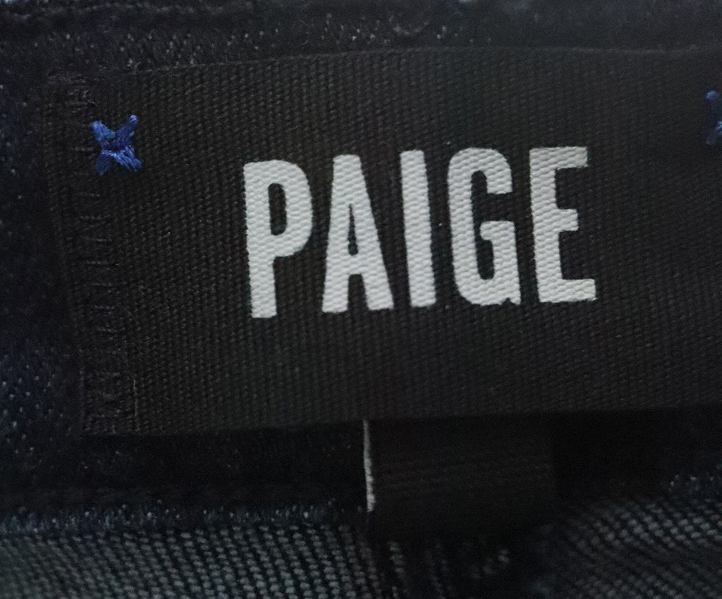 Paige Dark Blue Jeans 2