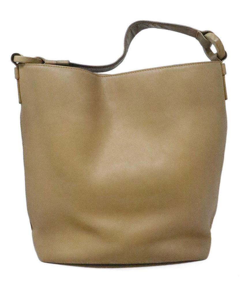 Perrin Tan Leather Handbag 