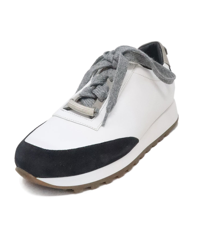 Peserico White & Black Sneakers 