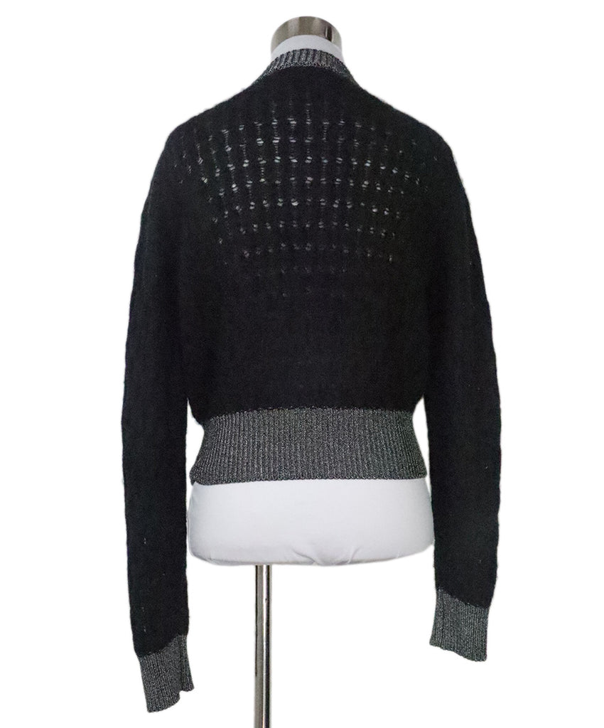 Pinko Black & Silver Cashmere Sweater 2