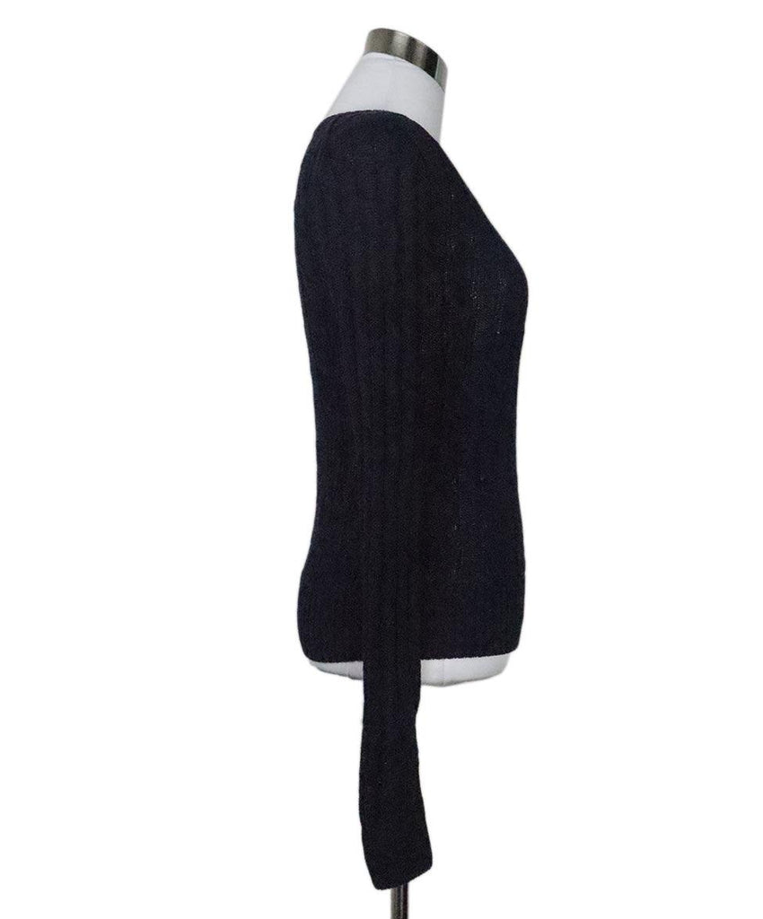 Polo Navy Cableknit Cotton Sweater 1