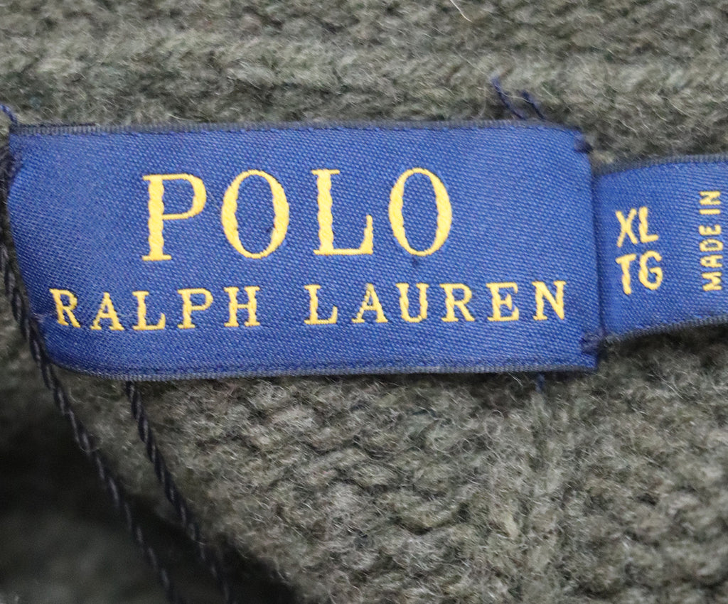 Polo Olive Green Wool & Cashmere Sweater 3