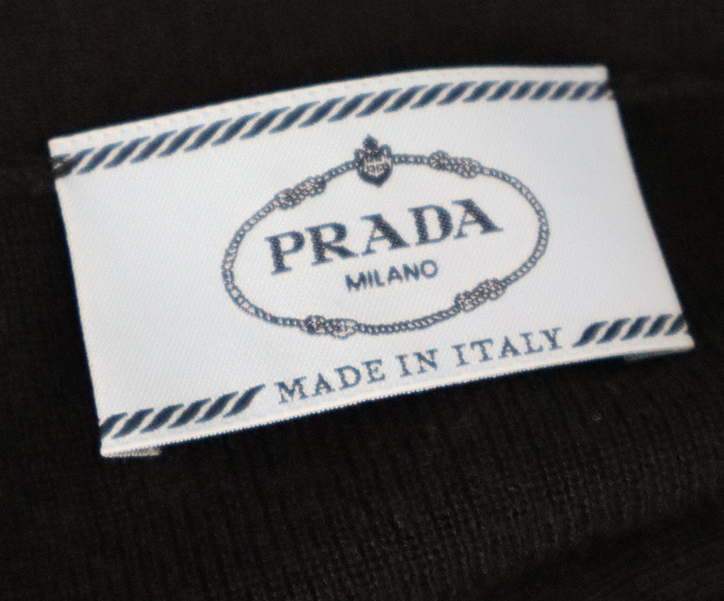 Prada Black Cashmere Cardigan 3