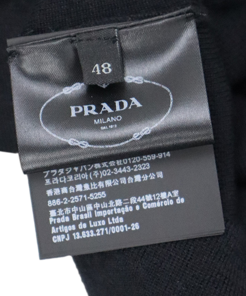 Prada Black Cashmere Cardigan 4