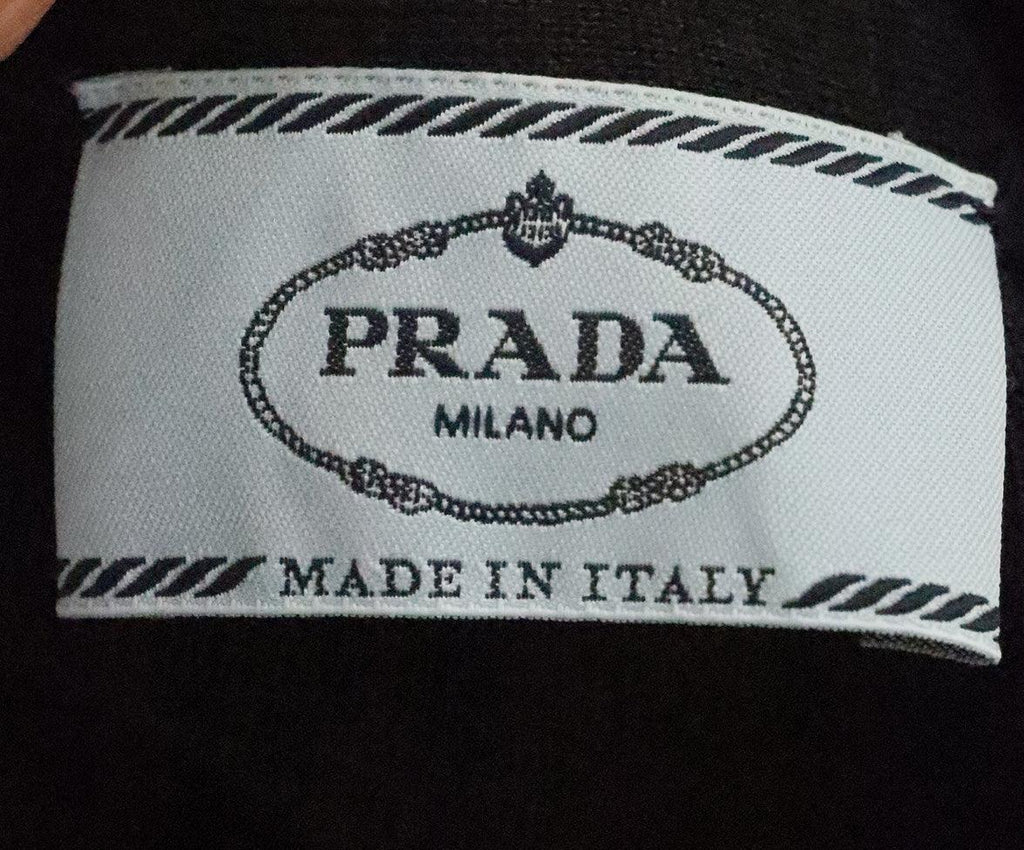 Prada Black Cashmere & Silk Cardigan 3