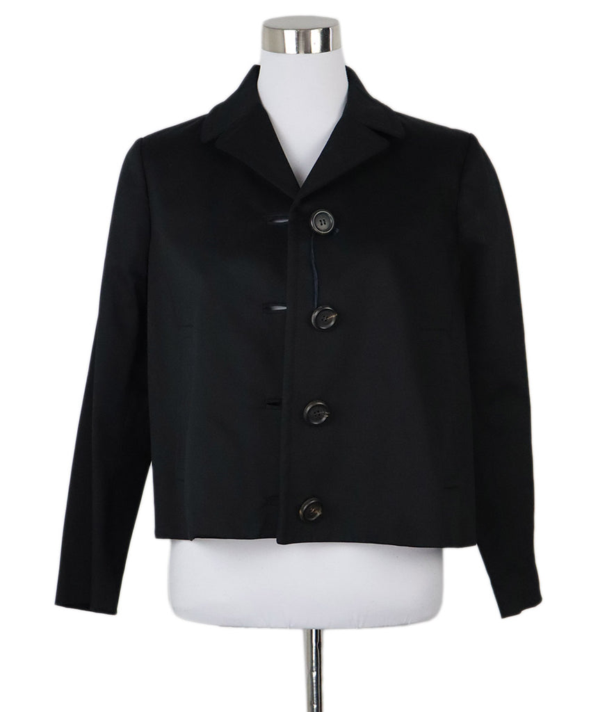 Prada Black Cotton Jacket 