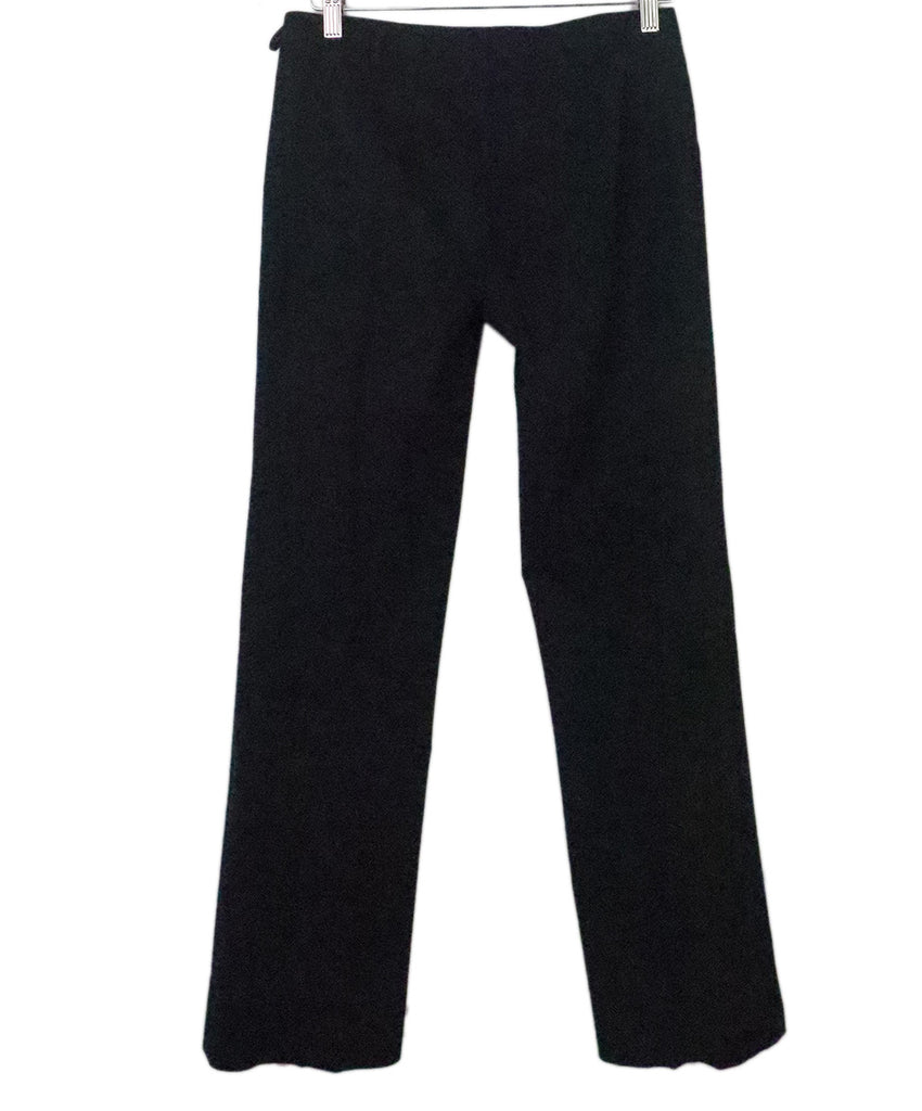 Prada Black Cotton Pants 1