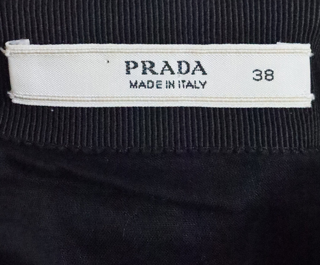 Prada Black Cotton Skirt 3