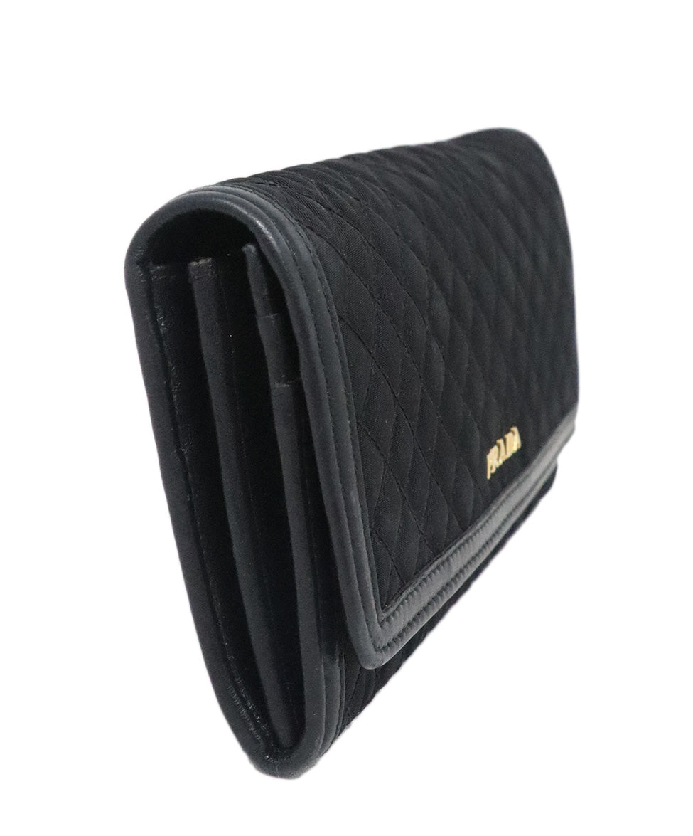 Prada Patent Calf Leather Wallet