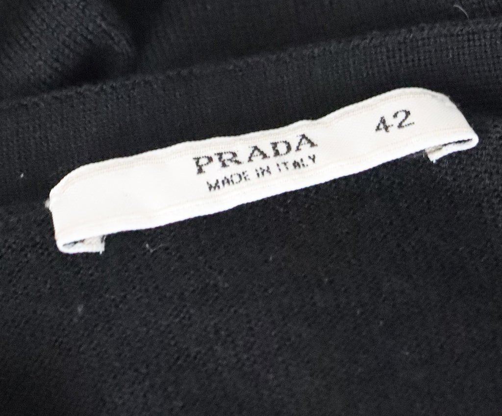 Prada Black & Silk Cardigan 3