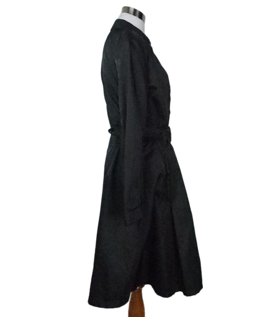 Prada Black Nylon Trenchcoat 1