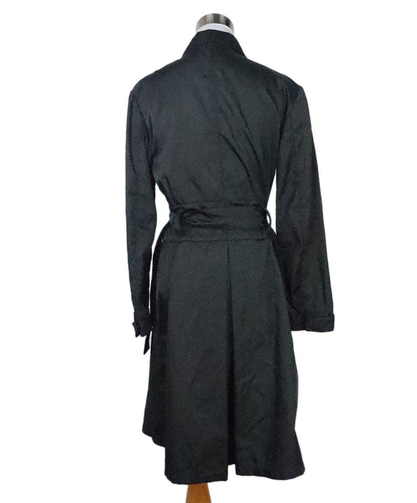 Prada Black Nylon Trenchcoat 2