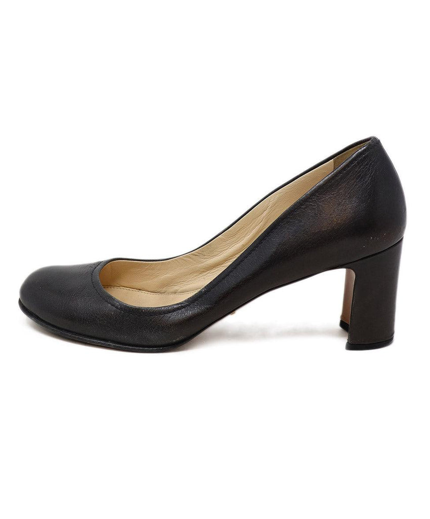 Prada Brown Leather Heels 1