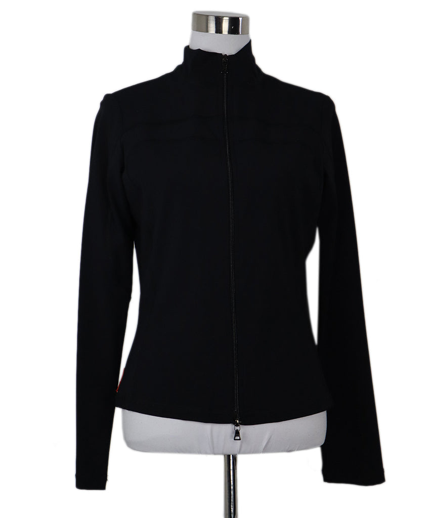 Prada Sport Black Zip Up Jacket 