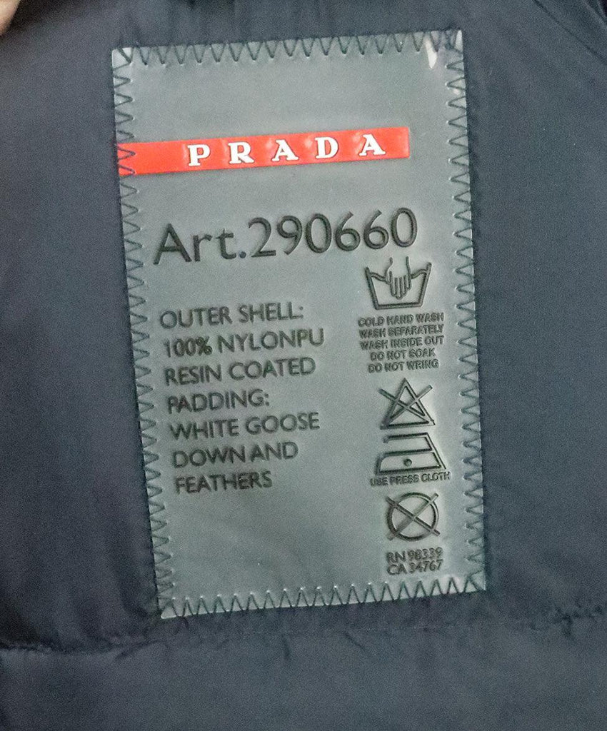 Prada Sport Navy Nylon Coat 3