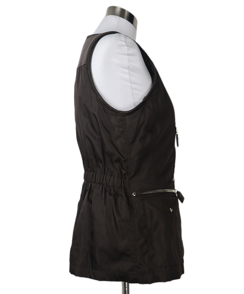 Prada Brown Nylon Vest 1