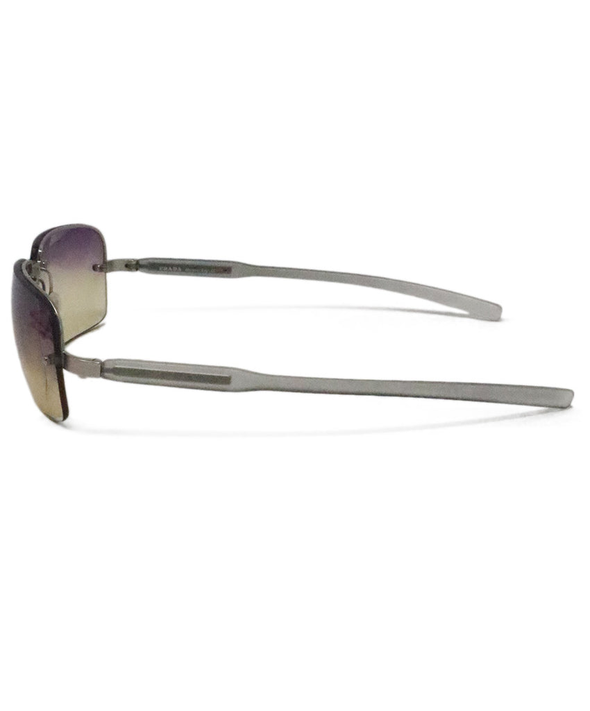 Prada Purple & Yellow Sunglasses 3