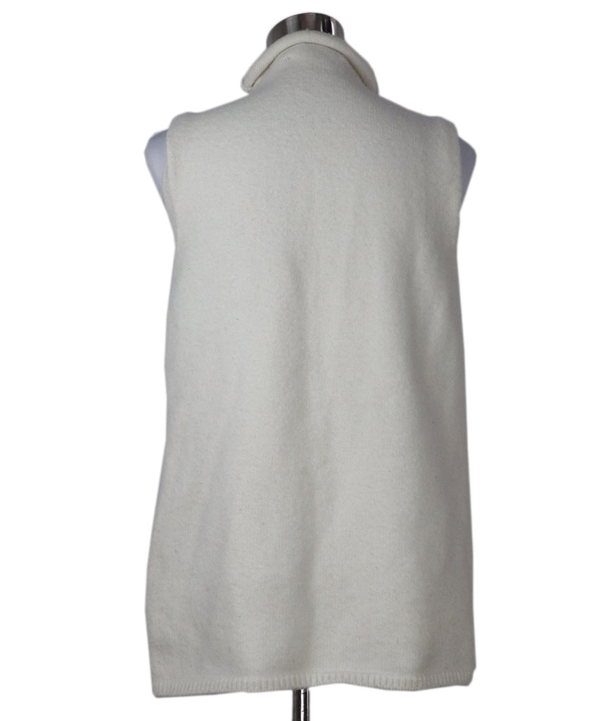 Proenza Schouler Ivory Sleeveless Turtleneck 2