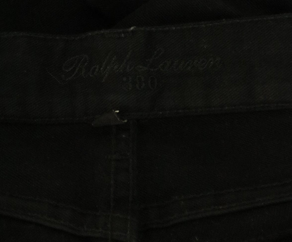 Ralph Lauren Black Denim Cargo Pants 2