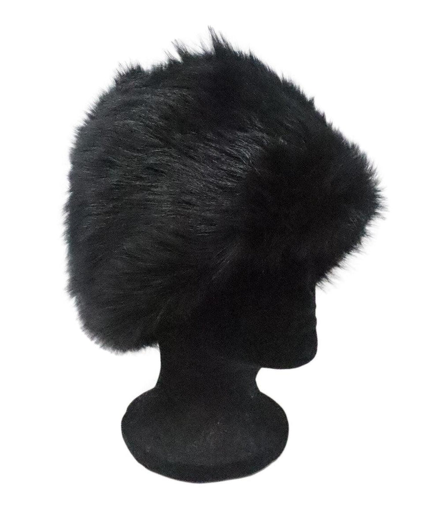 Ralph Lauren x Patricia Underwood Black Fur Hat 1