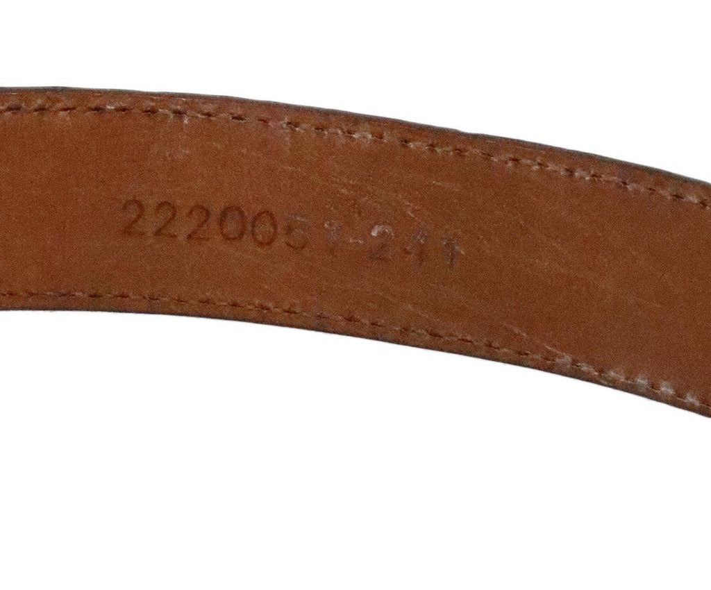 Ralph Lauren Brown Alligator Belt 5