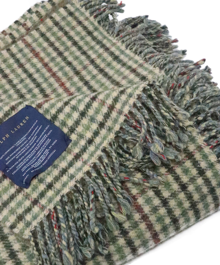 Ralph Lauren Plaid Throw Blanket 2