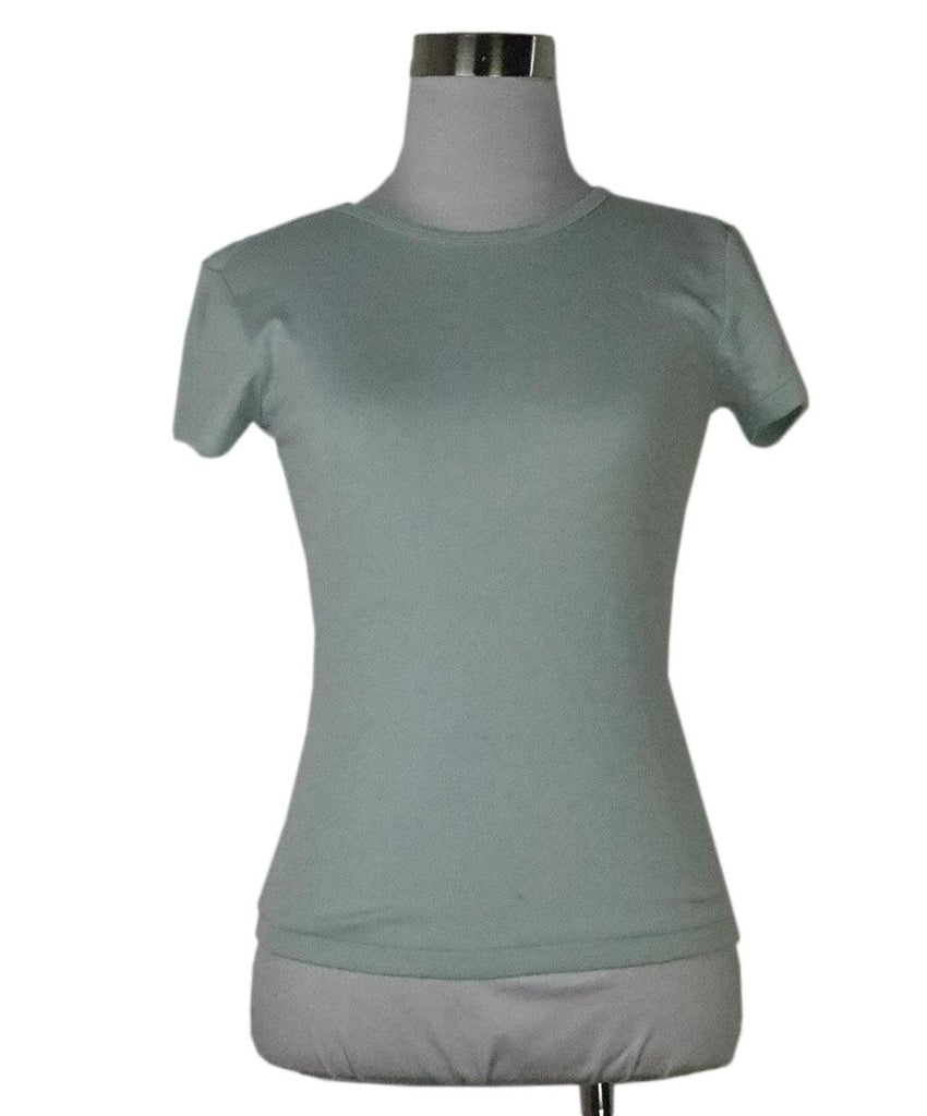 Ralph Lauren Pale Blue Cotton T-Shirt 