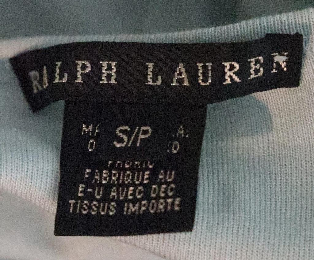 Ralph Lauren Pale Blue Cotton T-Shirt 3