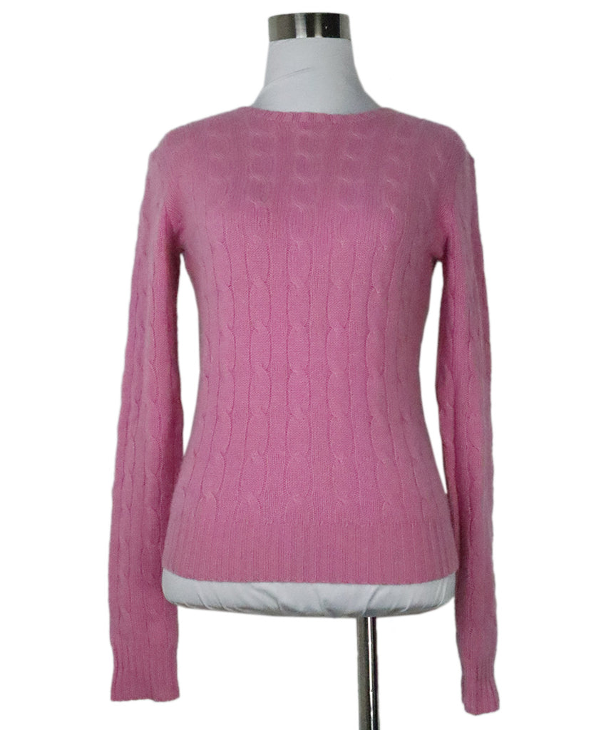 Ralph Lauren Pink Cashmere Sweater 