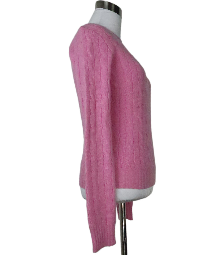 Ralph Lauren Pink Cashmere Sweater 1