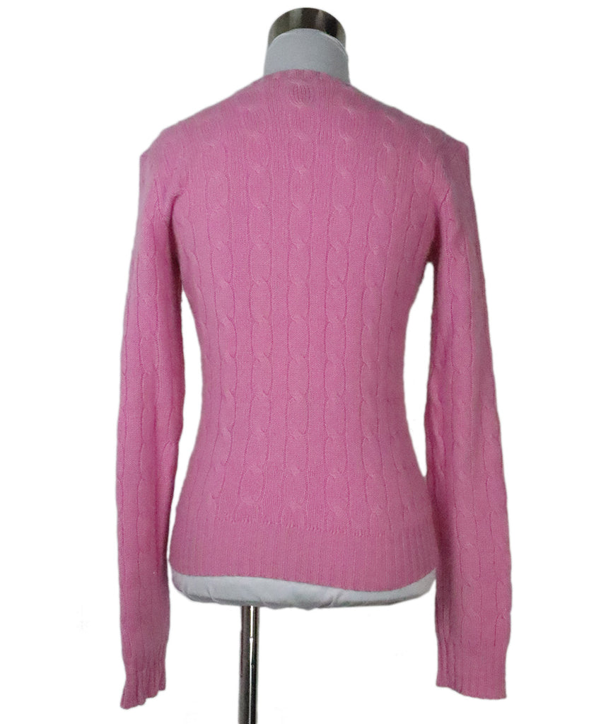 Ralph Lauren Pink Cashmere Sweater 2