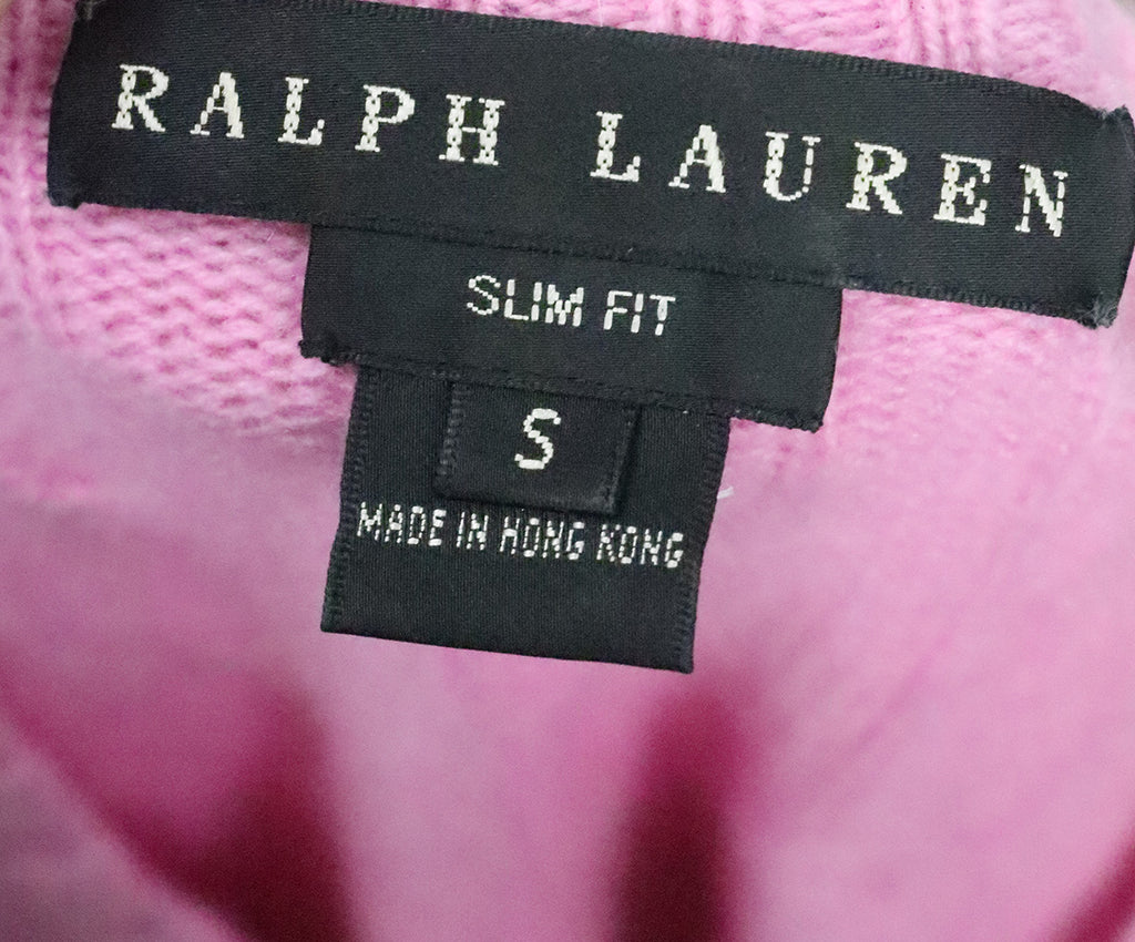 Ralph Lauren Pink Cashmere Sweater 3