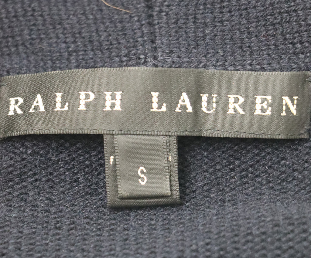 Ralph Lauren Navy Cashmere Cardigan 4