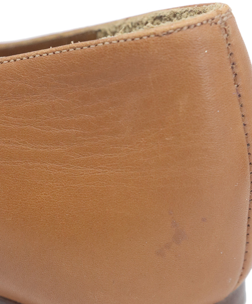 Ralph Lauren Tan Leather Flats 6